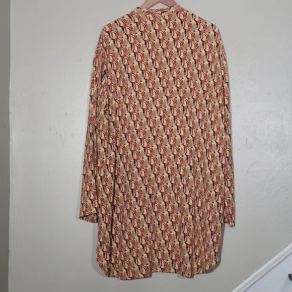 Flax Patterned Long Sleeve Shirt - Picture 5 of 5